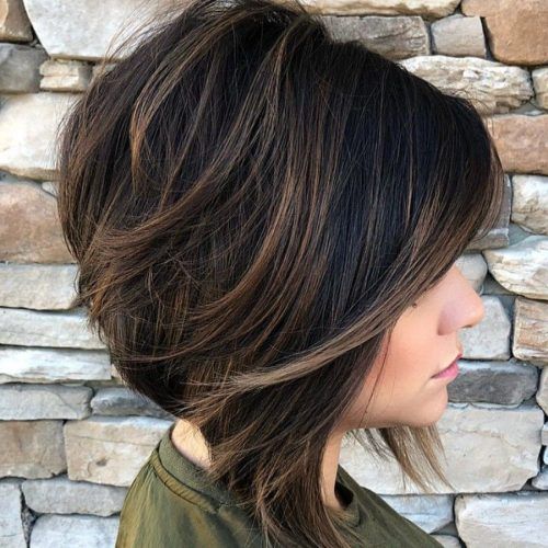 Short Bob Hairstyles With Highlights (Photo 18 of 20)