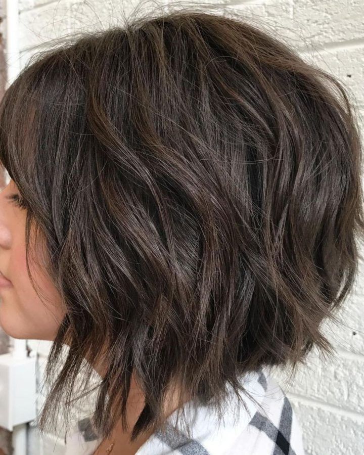 20 Best Collection of Razored Brown Bob Hairstyles