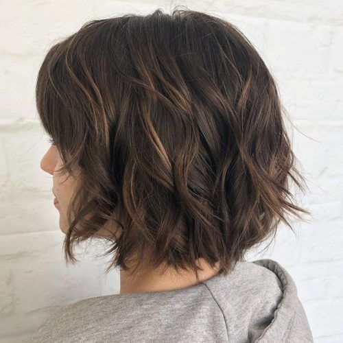 Choppy Blonde Bob Hairstyles With Messy Waves (Photo 3 of 20)