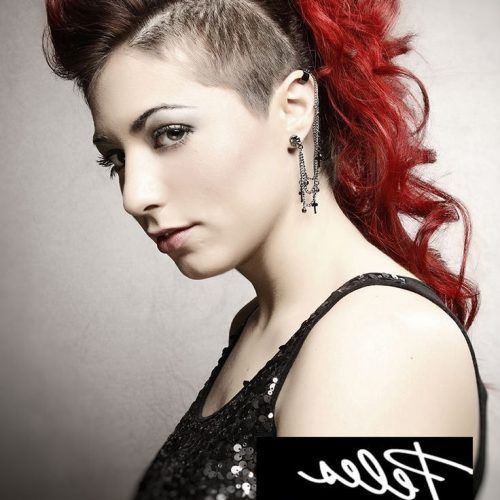 Mohawk Hairstyles With An Undershave For Girls (Photo 1 of 20)
