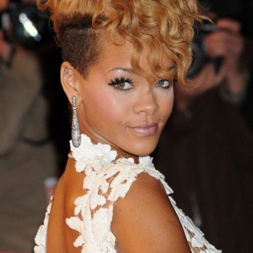 Divine Mohawk-Like Updo Hairstyles (Photo 14 of 20)