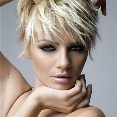 Choppy Pixie Haircuts With Short Bangs (Photo 3 of 20)