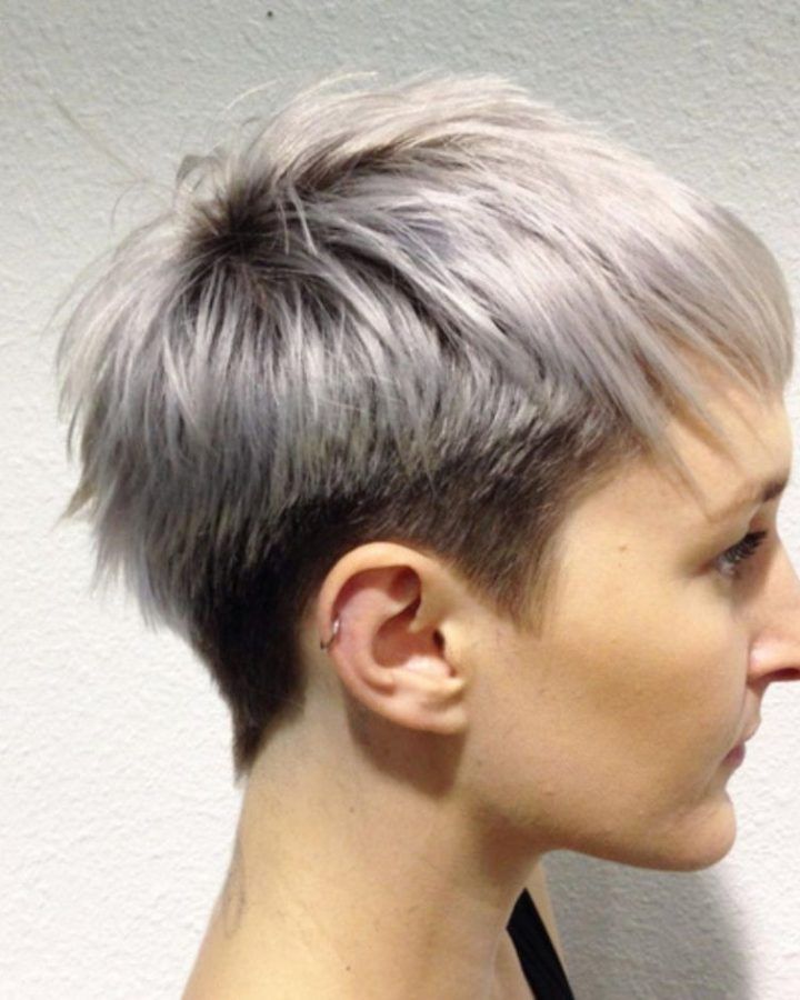20 Best Ideas Two-tone Spiky Short Haircuts