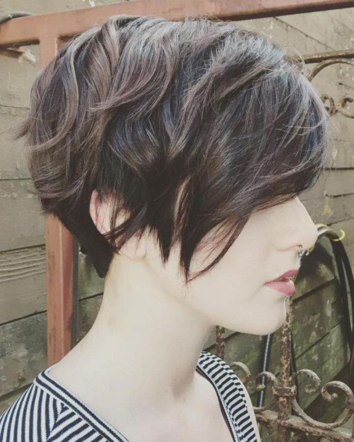 20 Best Edgy Pixie Haircuts with Long Angled Layers