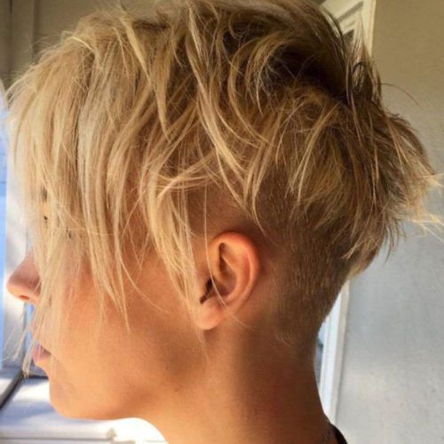 Edgy Messy Pixie Haircuts (Photo 18 of 20)