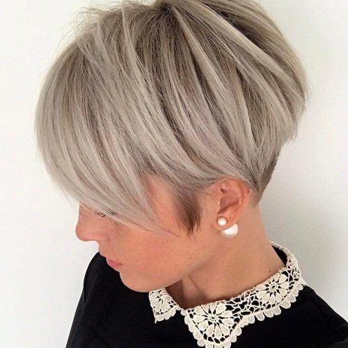 Spiky Gray Pixie Haircuts (Photo 7 of 20)