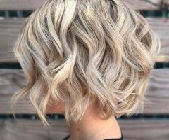 20 Best Ideas Choppy Blonde Bob Hairstyles with Messy Waves
