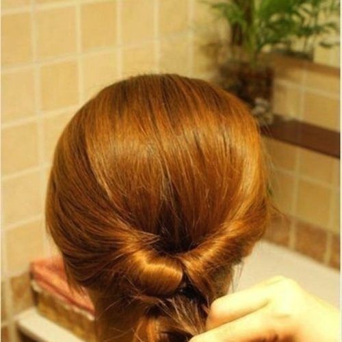 Quick Easy Updos For Long Thick Hair (Photo 7 of 15)