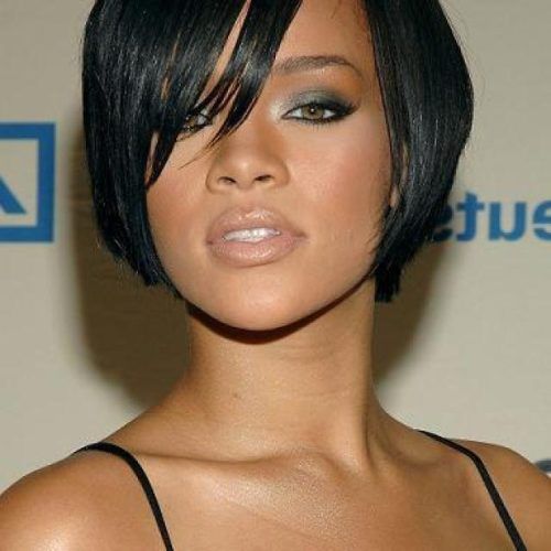 Short Haircuts For Black Women With Long Faces (Photo 19 of 20)