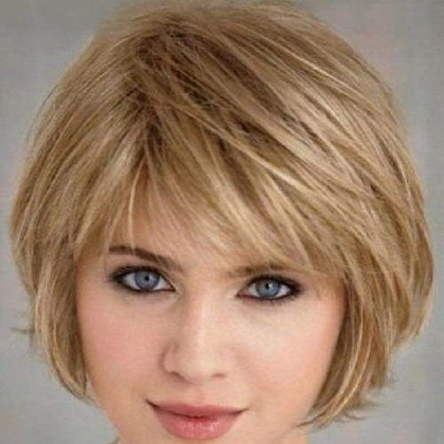 Short Haircuts With Bangs For Fine Hair (Photo 3 of 20)