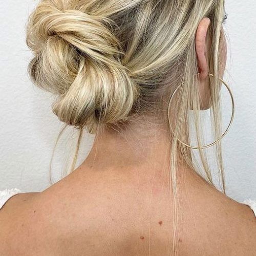 Tight Updo For Long Straight Hair (Photo 7 of 15)