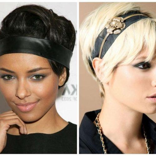 Short Hairstyles With Headbands (Photo 12 of 20)