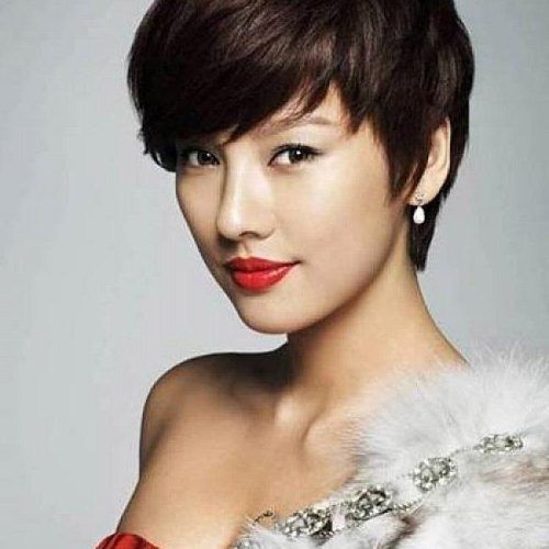 Very Short Asian Hairstyles (Photo 16 of 20)