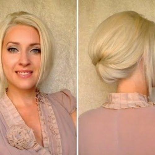Special Occasion Short Hairstyles (Photo 12 of 20)