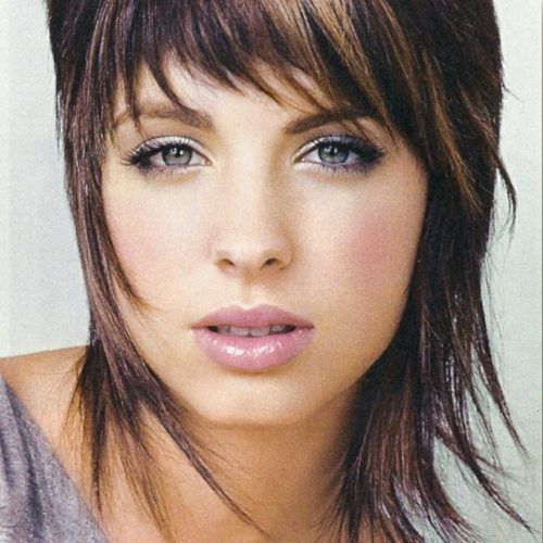 Edgy Medium Haircuts For Round Faces (Photo 3 of 20)