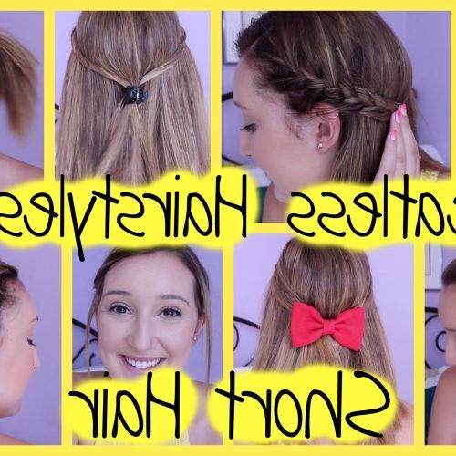 Quick Easy Updo Hairstyles For Short Hair (Photo 15 of 15)
