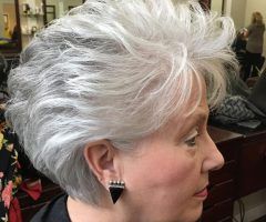 20 Inspirations Voluminous Gray Pixie Haircuts