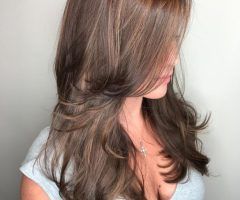 20 Collection of Long Layered Light Chocolate Brown Haircuts