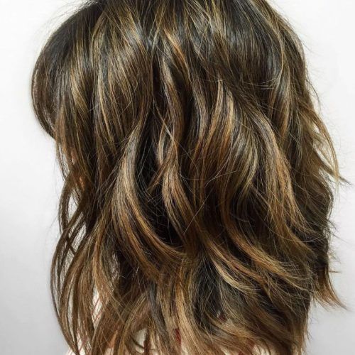 Caramel Lob Hairstyles With Delicate Layers (Photo 10 of 20)