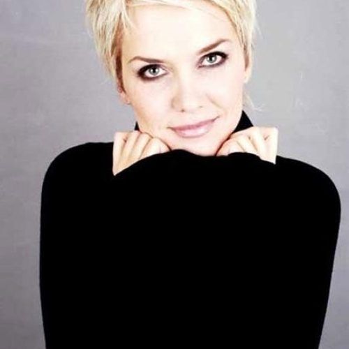 Short Blonde Pixie Haircuts (Photo 10 of 20)