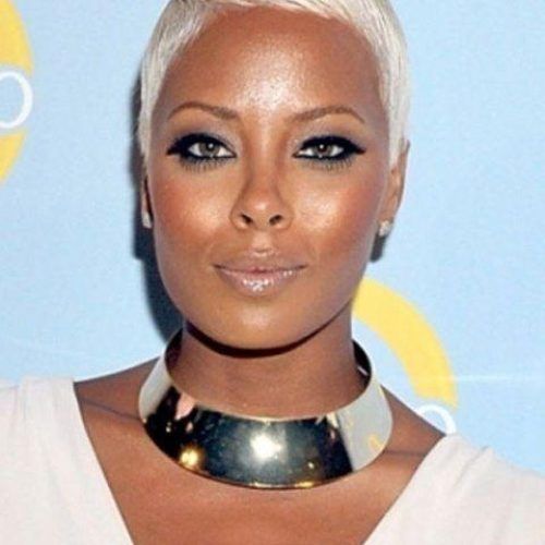 Short Haircuts For Black Women With Long Faces (Photo 14 of 20)