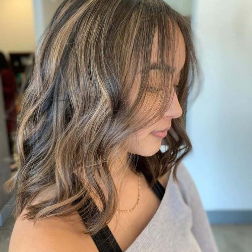 Lob Haircuts With Ash Blonde Highlights (Photo 15 of 20)