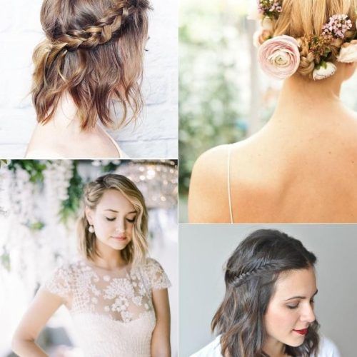 Hairstyles For Brides With Short Hair (Photo 8 of 15)