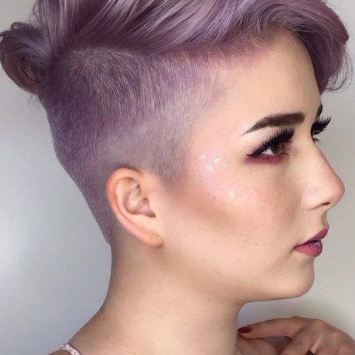 Short Women Hairstyles With Shaved Sides (Photo 20 of 20)