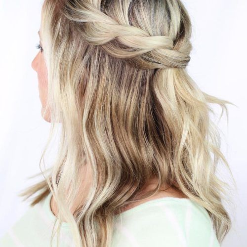 Tangled Braided Crown Prom Hairstyles (Photo 13 of 20)