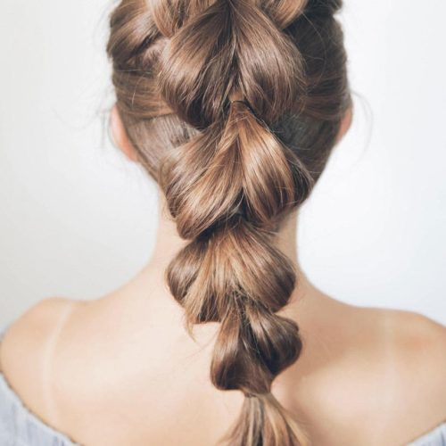 Curvy Braid Hairstyles And Long Tails (Photo 13 of 20)