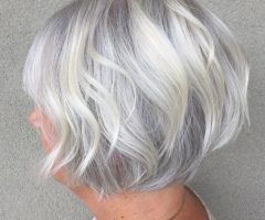 20 Best Gray Bob Hairstyles with Delicate Layers