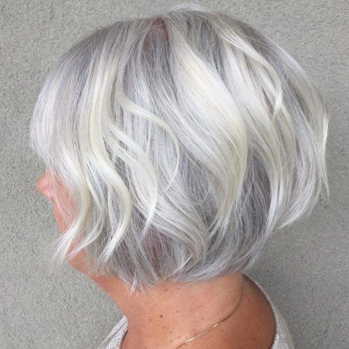 Gray Bob Hairstyles With Delicate Layers (Photo 1 of 20)