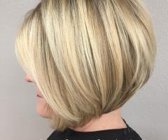 20 Collection of Classy Slanted Blonde Bob Hairstyles