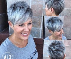 20 Best Ideas Gray Pixie Hairstyles for Over 50