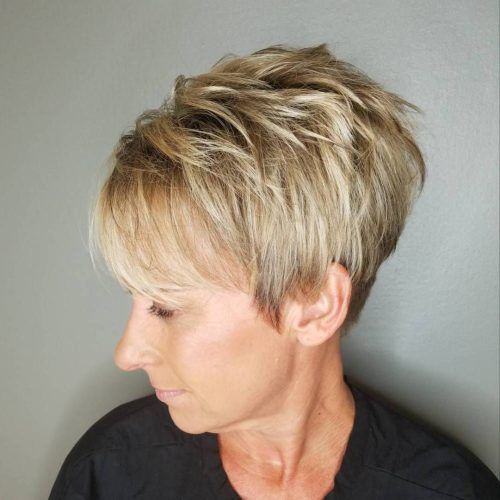 Choppy Pixie Hairstyles With Tapered Nape (Photo 2 of 20)