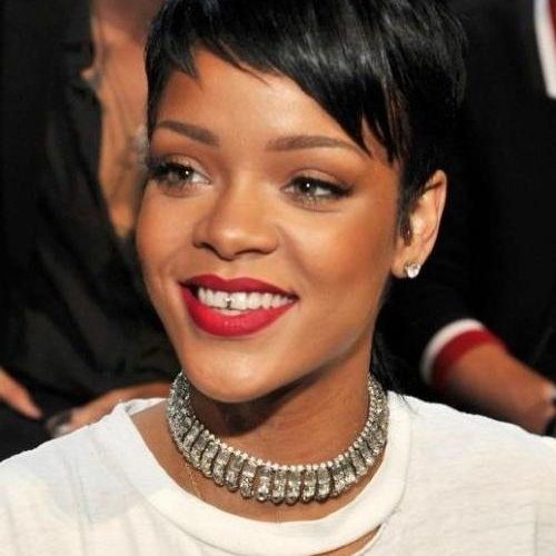 Short Hairstyles For Black Women With Oval Faces (Photo 13 of 15)