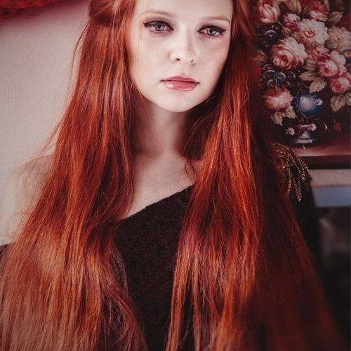 Long Hairstyles Redheads (Photo 12 of 15)