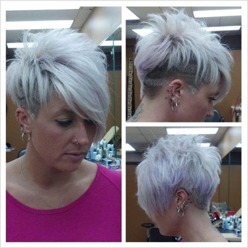 Short Haircuts For Women With Grey Hair (Photo 15 of 20)