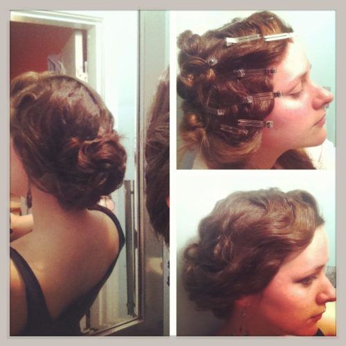 Finger Waves Long Hair Updo Hairstyles (Photo 12 of 15)