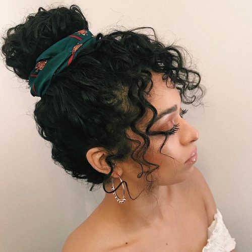 Luscious Curls Hairstyles With Puffy Crown (Photo 1 of 20)