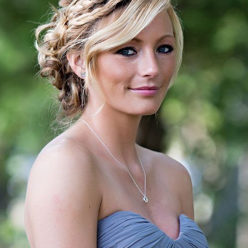 Wedding Hairstyles For Long Hair And Strapless Dress (Photo 4 of 15)