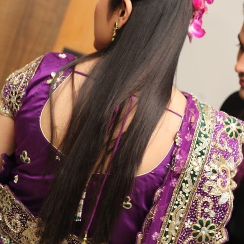 Maharashtrian Wedding Hairstyles For Long Hair (Photo 9 of 15)