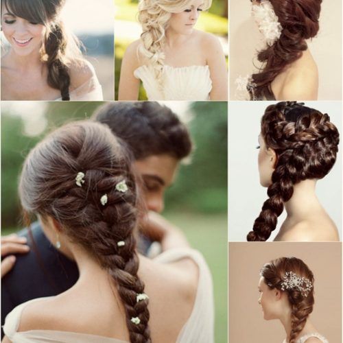Wedding Updos For Long Hair With Braids (Photo 2 of 15)
