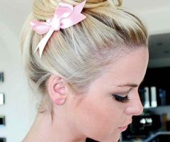 20 Collection of Loosely Tied Braided Hairstyles with a Ribbon