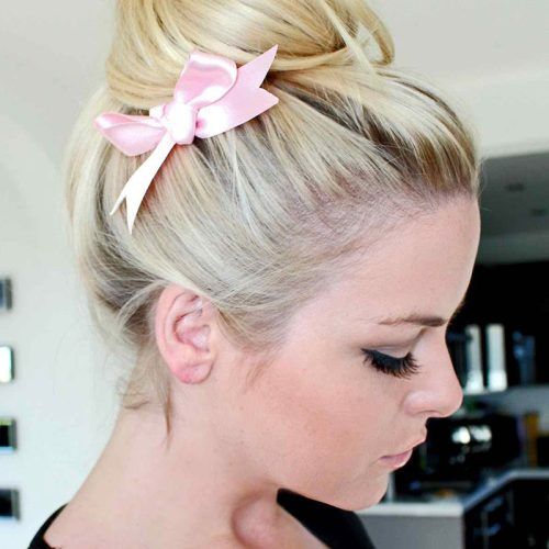 Loosely Tied Braided Hairstyles With A Ribbon (Photo 1 of 20)