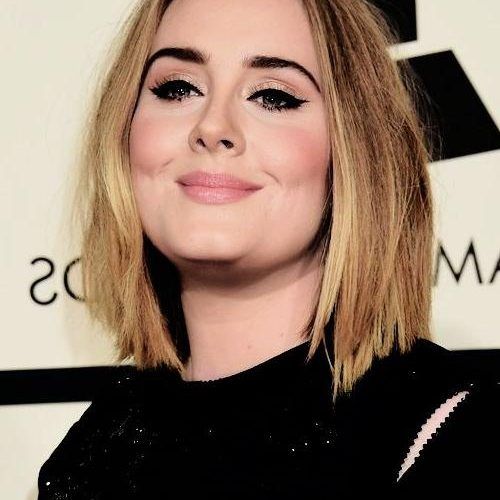 Adele Shoulder Length Bob Hairstyles (Photo 14 of 15)
