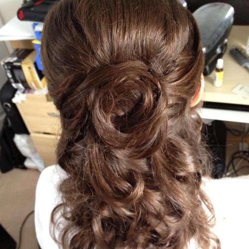 Half Up Wedding Hairstyles For Long Hair (Photo 15 of 15)