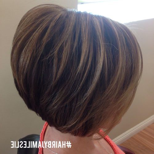 Stacked Bob Hairstyles With Highlights (Photo 2 of 20)