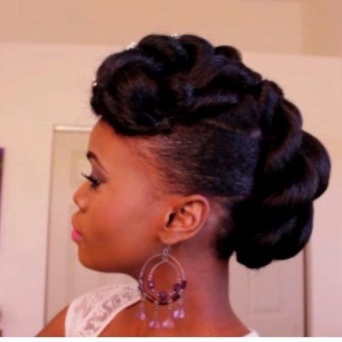 Wedding Hairstyles For Natural African American Hair (Photo 5 of 15)
