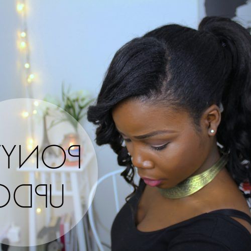 Afro Style Ponytail Hairstyles (Photo 2 of 20)